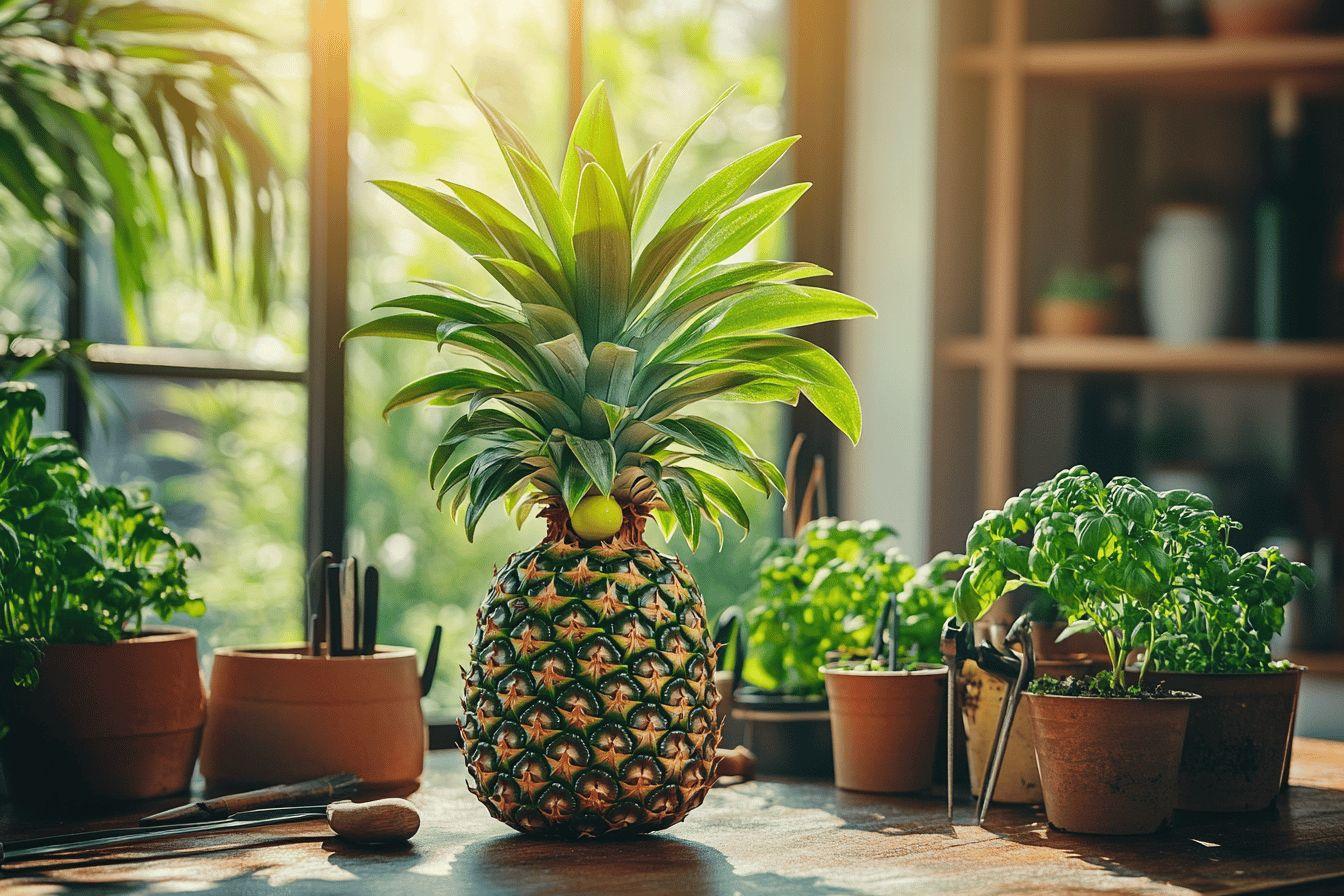 Comment cultiver et entretenir un arbre ananas en intérieur : guide complet pour débutants