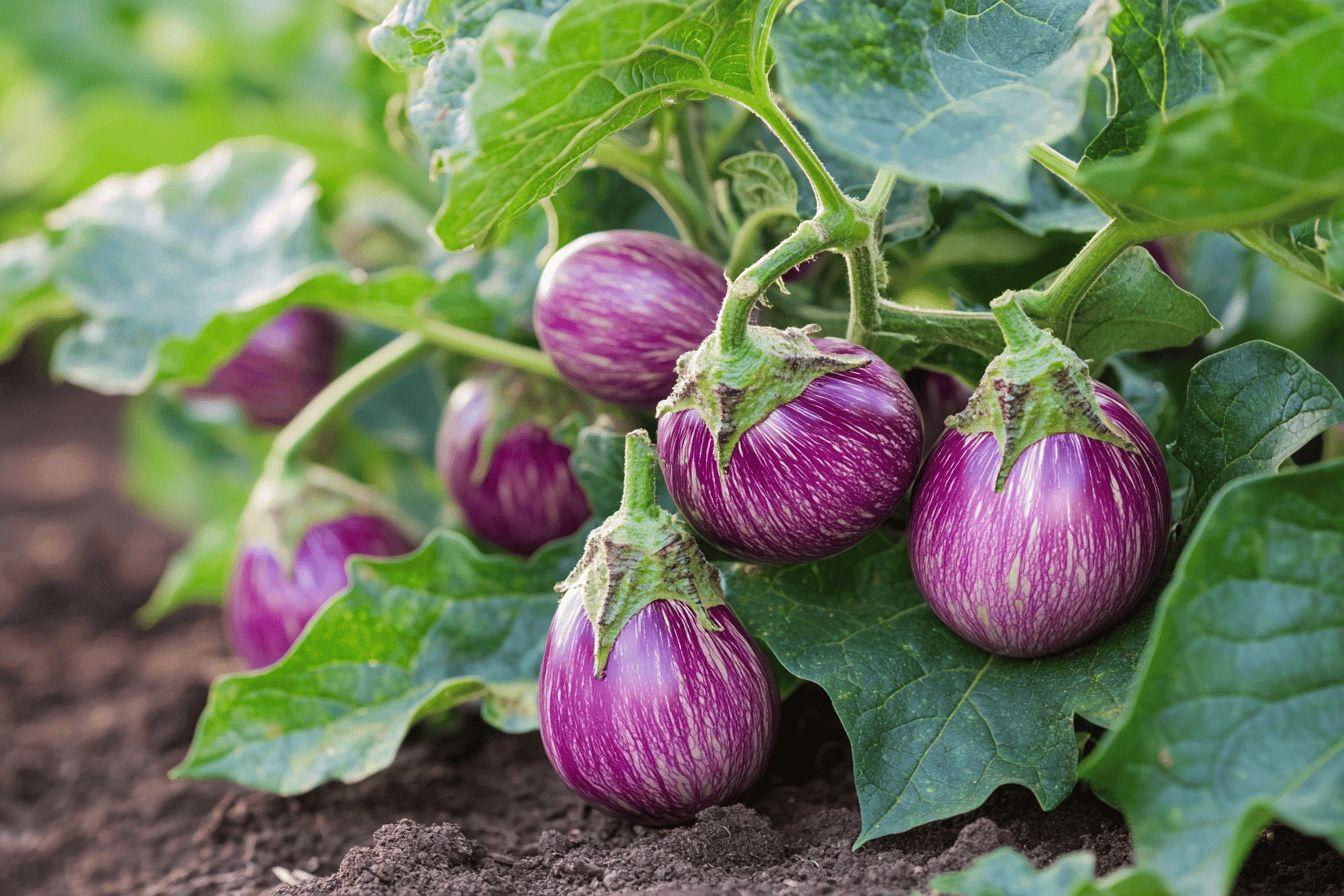 Durée de vie d'un pied d'aubergine : combien de temps votre plant peut-il produire ?