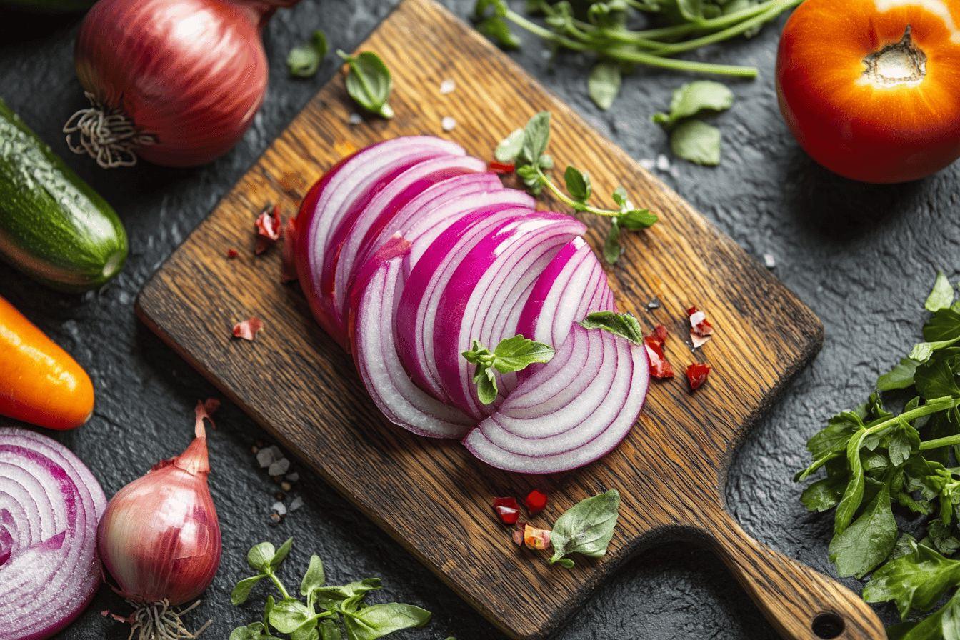 L'oignon rouge : découvrez sa saveur sucrée et délicate pour sublimer vos plats