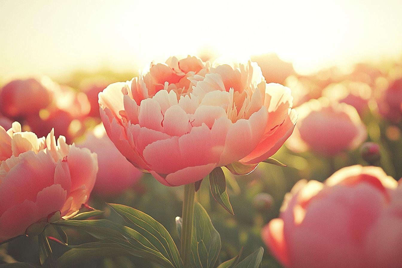 Pivoine : tous les secrets pour une culture réussie du jardin à la magnifique floraison