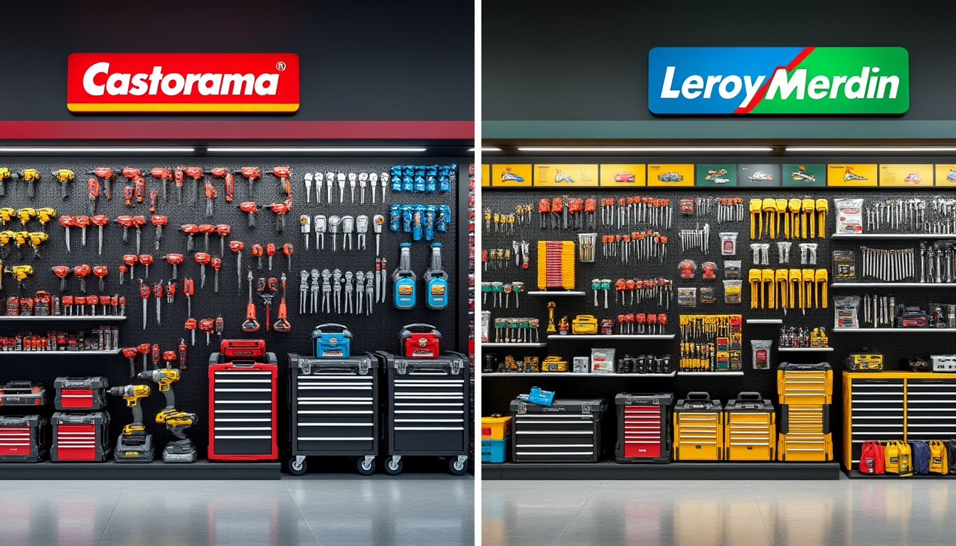 découvrez notre comparatif complet entre castorama et leroy merlin pour savoir quel magasin offre la meilleure qualité d’outillage. analyse des produits, avis clients et conseils pour choisir les meilleurs outils.